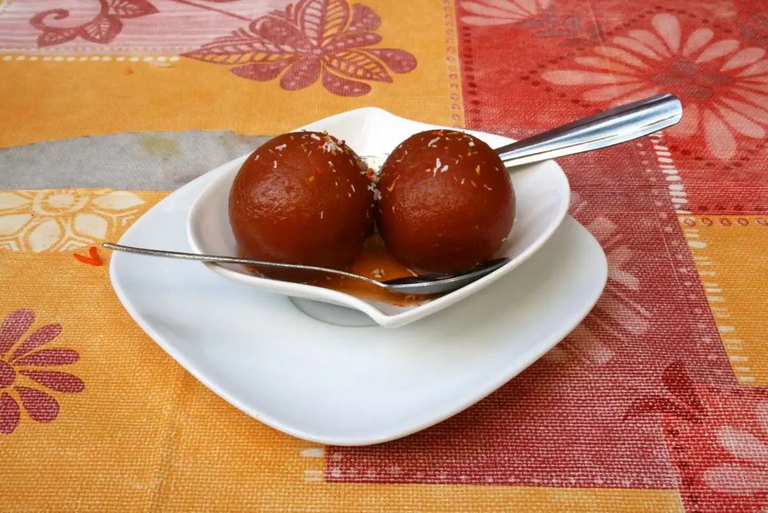 The Desserts at Aafrien Indian Restaurant