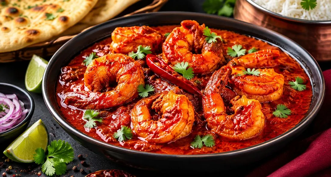 Prawns Entrées at Aafrien Indian Restaurant
